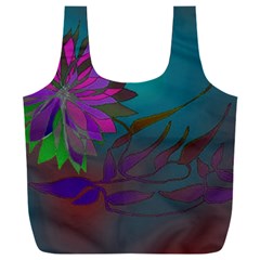 Evening Bloom Full Print Recycle Bag (xxl) by LW323