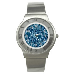 Blue Heavens Stainless Steel Watch by LW323