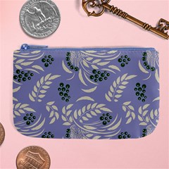 Folk Floral Pattern  Abstract Flowers Surface Design  Seamless Pattern Large Coin Purse by Eskimos