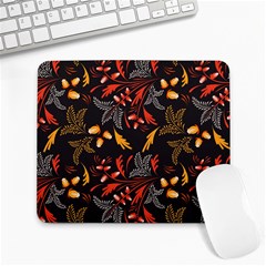 Folk Floral Pattern  Abstract Flowers Surface Design  Seamless Pattern Large Mousepads by Eskimos