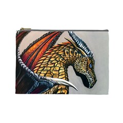 Dragon Cosmetic Bag (large) by ArtByThree