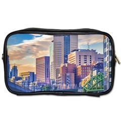 Akihabara Zone Urban Scene Tokyo Japan Toiletries Bag (two Sides) by dflcprintsclothing