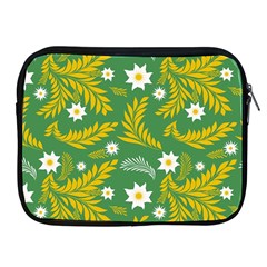 Folk Flowers Art Pattern Floral Abstract Surface Design  Seamless Pattern Apple Ipad 2/3/4 Zipper Cases by Eskimos