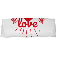 All You Need Is Love Body Pillow Case (dakimakura) by DinzDas