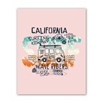 California surfer van Poster 16  x 20  Front