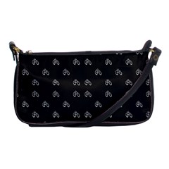 Bicycle Signal Street Motif Print Pattern Shoulder Clutch Bag