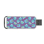 Aquarium With Fish And Sparkles Portable USB Flash (Two Sides) Front