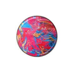 Abstract Flames Hat Clip Ball Marker (10 Pack) by kaleidomarblingart