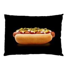 Hot Dog Pillow Case (two Sides) by snackkingdom