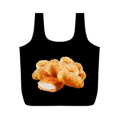 Chicken Nuggets Full Print Recycle Bag (m) by snackkingdom