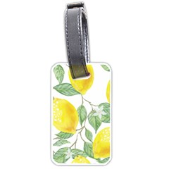 Vintage Lemons Luggage Tag (one Side) by SomethingForEveryone