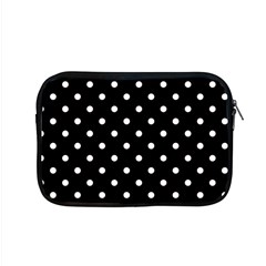 1950 Black White Dots Apple Macbook Pro 15  Zipper Case by SomethingForEveryone