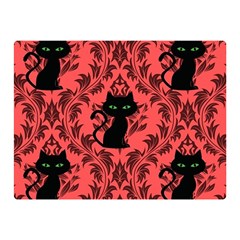 Cat Pattern Double Sided Flano Blanket (mini)  by NerdySparkleGoth