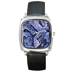 Different Volumes Square Metal Watch by MRNStudios