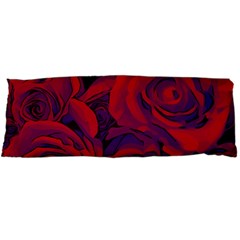 Roses-red-purple-flowers-pretty Body Pillow Case Dakimakura (two Sides)