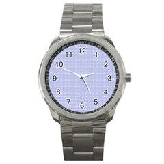 Lighblu Plaid Small Sport Metal Watch by snowwhitegirl