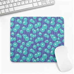 Blue Dandelions  Cute Plants Large Mousepads by SychEva