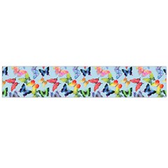 Beautiful Bright Butterflies Are Flying Large Flano Scarf  by SychEva