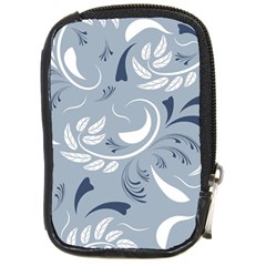 Folk Flowers Pattern Floral Surface Design Seamless Pattern Compact Camera Leather Case by Eskimos