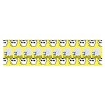 Cartoon Pattern Satin Scarf (Oblong) Front