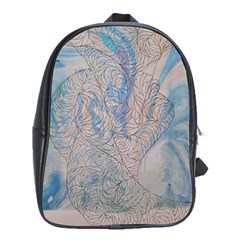 Convoluted Patterns School Bag (xl)