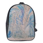 Convoluted patterns School Bag (XL) Front