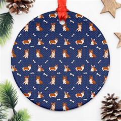 Corgi  Ornament (round) by SychEva