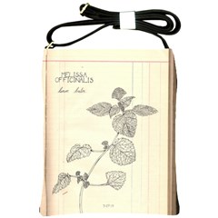 Lemon Balm Shoulder Sling Bag by Limerence