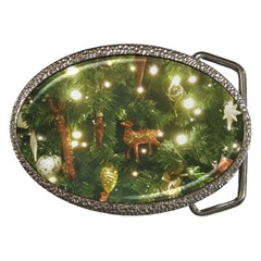 Christmas Tree Decoration Photo Belt Buckles by dflcprintsclothing