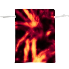 Lava Abstract Stars  Lightweight Drawstring Pouch (xl) by DimitriosArt