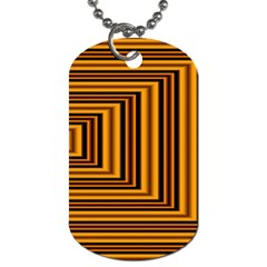 Gradient Dog Tag (one Side) by Sparkle