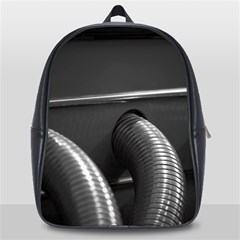 Tubes Of Power School Bag (large) by DimitriosArt