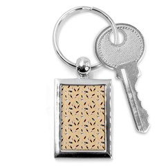 Festive Champagne Key Chain (rectangle) by SychEva