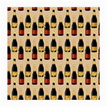 Champagne For The Holiday Medium Glasses Cloth (2 Sides) Back