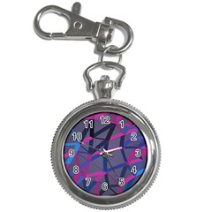 3d Lovely Geo Lines Key Chain Watches by Uniqued