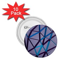 3d Lovely Geo Lines 2 1 75  Buttons (10 Pack) by Uniqued