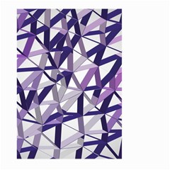 3d Lovely Geo Lines X Large Garden Flag (two Sides) by Uniqued