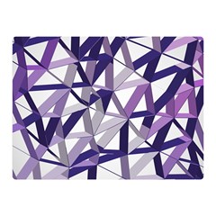 3d Lovely Geo Lines X Double Sided Flano Blanket (mini)  by Uniqued