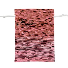 Pink  Waves Flow Series 2  Lightweight Drawstring Pouch (xl) by DimitriosArt