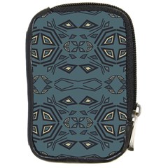 Abstract Pattern Geometric Backgrounds   Compact Camera Leather Case by Eskimos