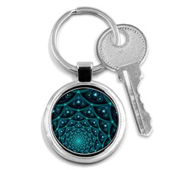 Fractal Key Chain (round) by Sparkle