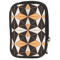 Abstract Pattern Geometric Backgrounds   Compact Camera Leather Case by Eskimos