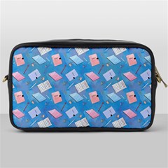 Notepads Pens And Pencils Toiletries Bag (one Side) by SychEva