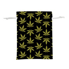 Weed Pattern Lightweight Drawstring Pouch (m) by Valentinaart