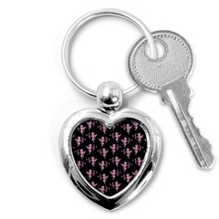 Cupid Pattern Key Chain (heart) by Valentinaart