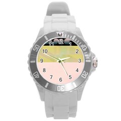 Janet 1 Round Plastic Sport Watch (l) by Janetaudreywilson