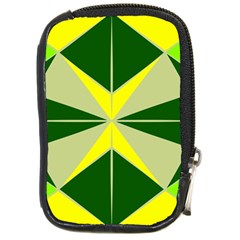 Abstract Pattern Geometric Backgrounds   Compact Camera Leather Case by Eskimos