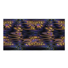 Abstract Art - Adjustable Angle Jagged 1 Satin Shawl by EDDArt