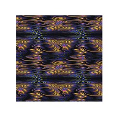 Abstract Art - Adjustable Angle Jagged 1 Small Satin Scarf (square) by EDDArt