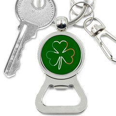 Shamrock Irish Clover St Patrick Bottle Opener Key Chain by yoursparklingshop